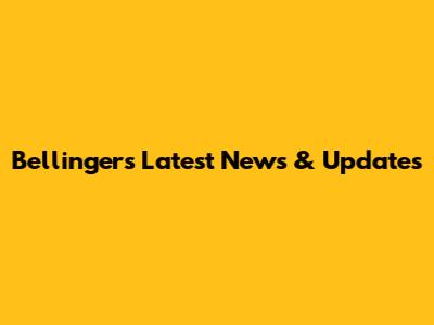 Bellinger's Latest News & Updates