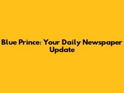 Blue Prince: Your Daily Newspaper Update