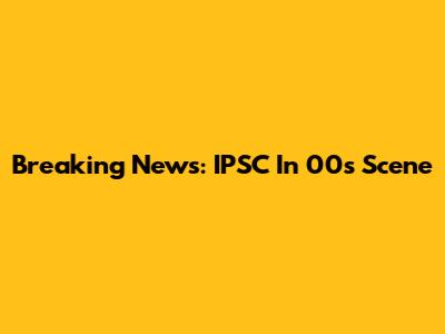 Breaking News: IPSC In 00's Scene