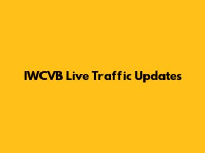 IWCVB Live Traffic Updates
