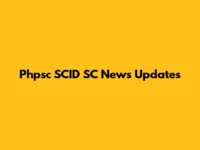 Phpsc SCID SC News Updates