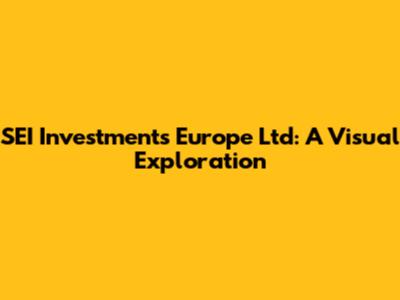SEI Investments Europe Ltd: A Visual Exploration